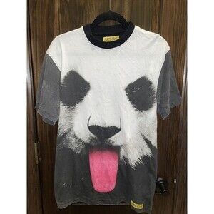 Filthy Dripped Art Sew PANDA Men’s T-shirt Sz M